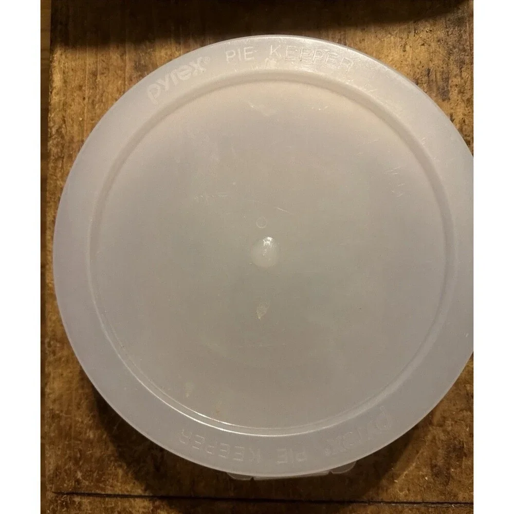 Pyrex/Corning Pie Keeper P-309-PC , 209-PC, Holds 9” Pie Pan